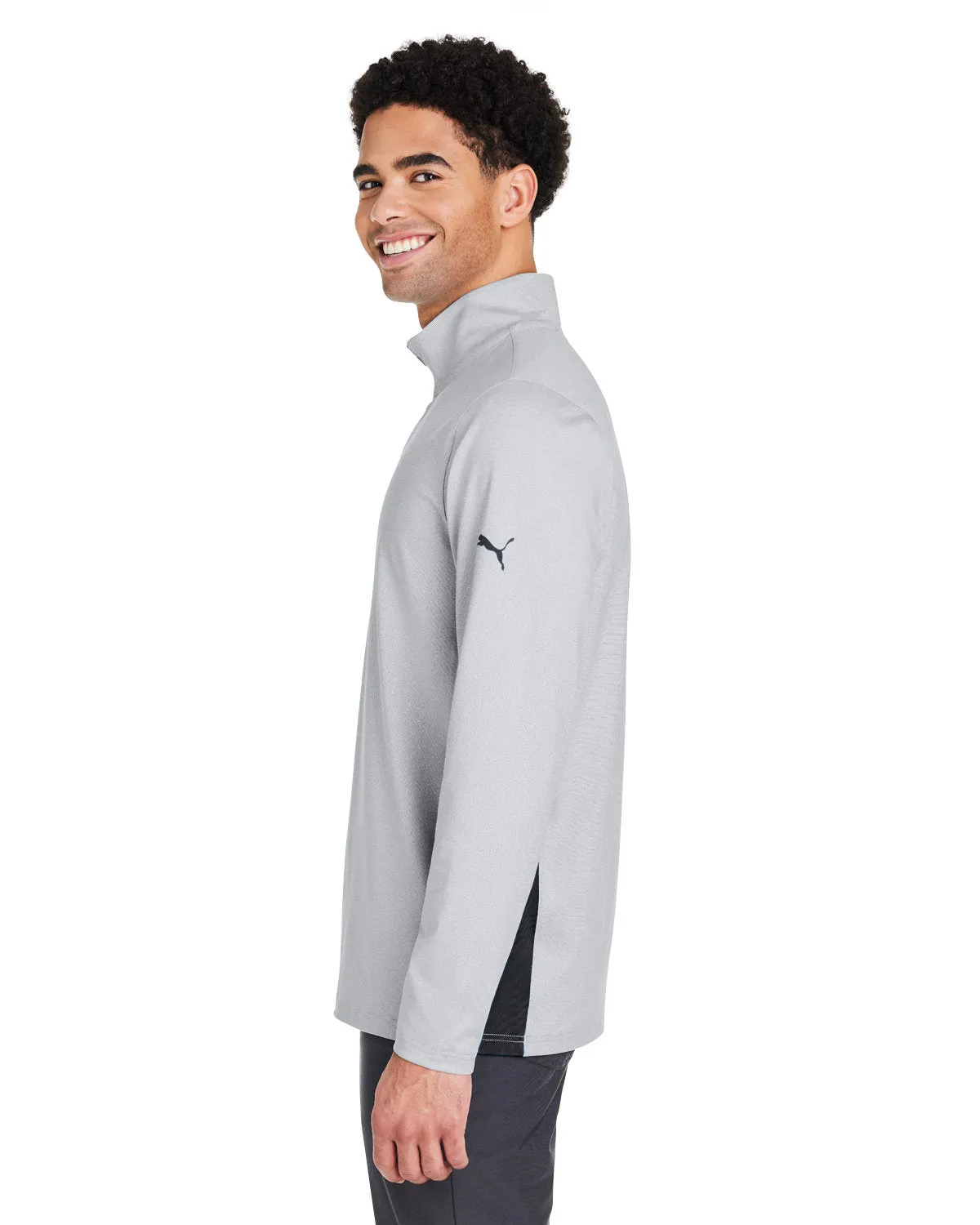 Puma Golf Men's Mesa Stripe Quarter-Zip