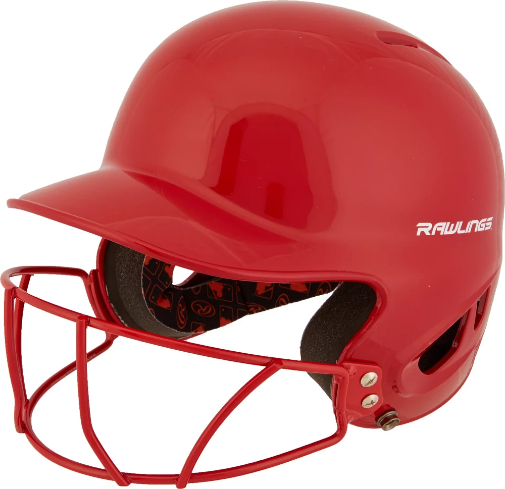 Rawlings Youth MLB Authentic Style T-Ball Batting Helmet with Faceguard