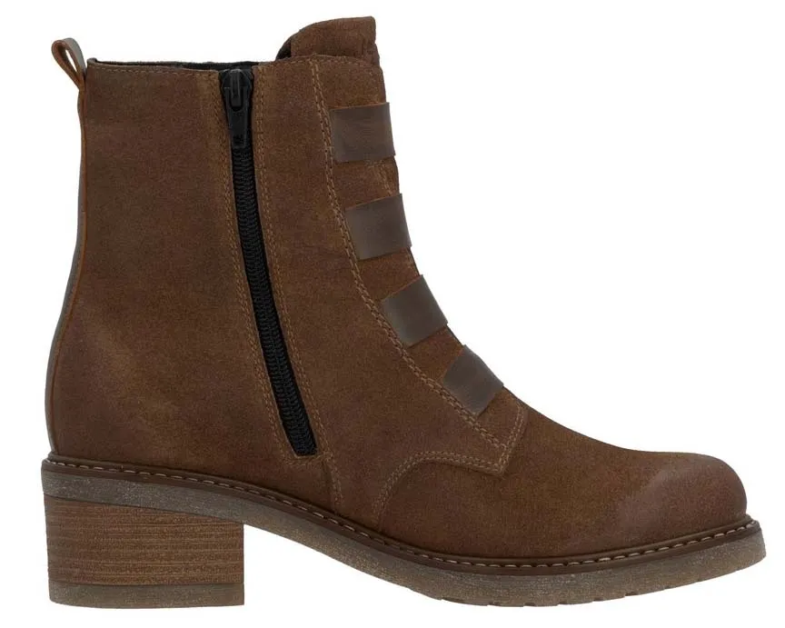 Remonte Brown Side Zip Boot