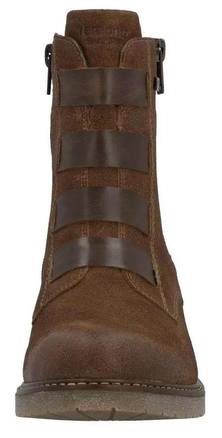 Remonte Brown Side Zip Boot