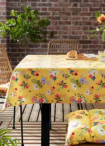 RHS Exotic Garden 100% Cotton Indoor/ Outdoor Table Cloth | Kaleidoscope