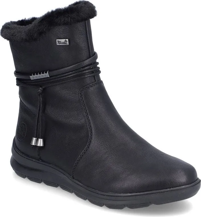 Rieker Black Tassle Boot