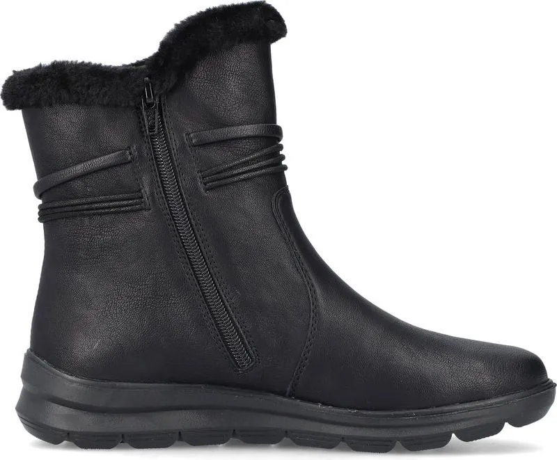 Rieker Black Tassle Boot