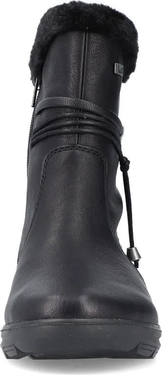 Rieker Black Tassle Boot