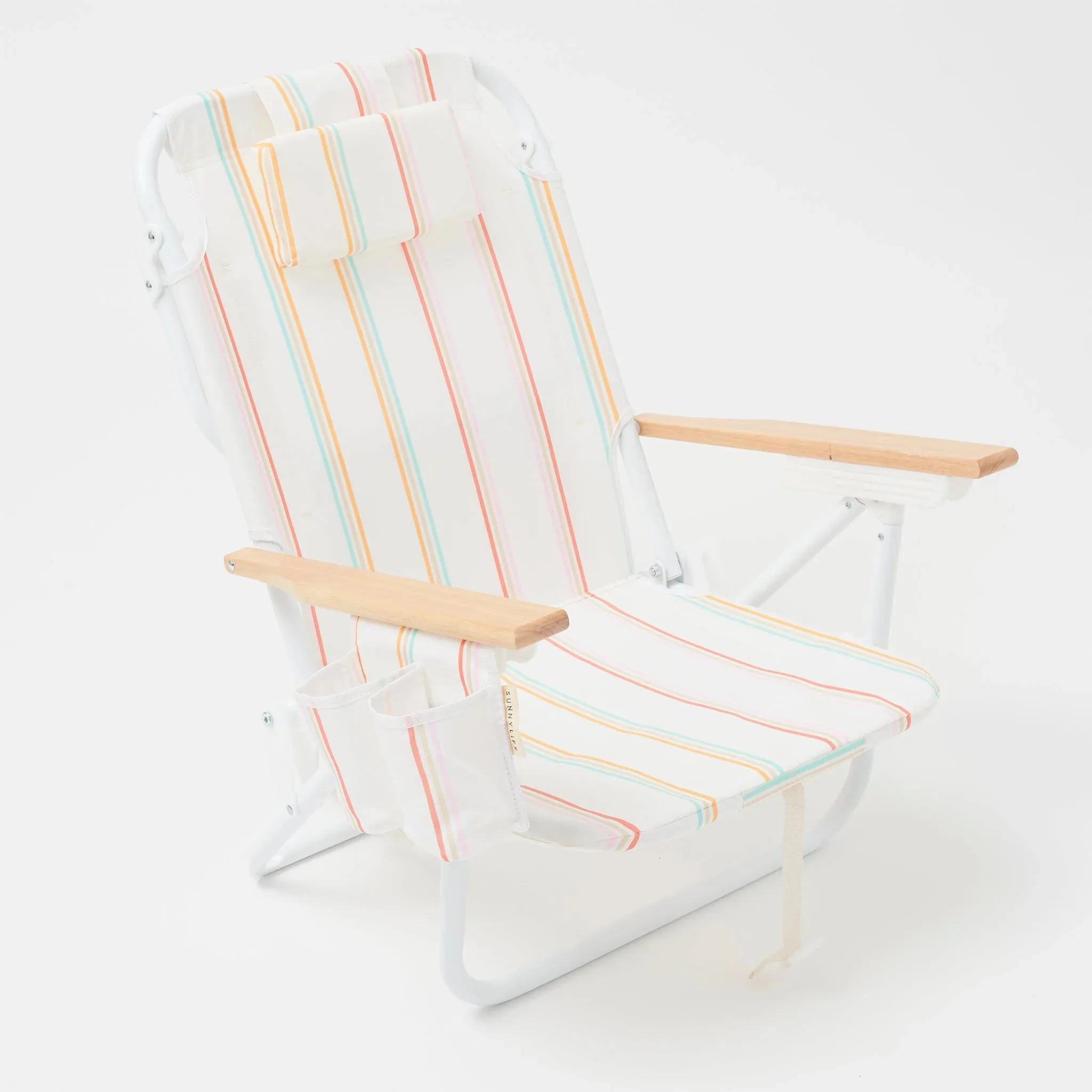 Rio Sun Luxe Beach Chair (Stripe)