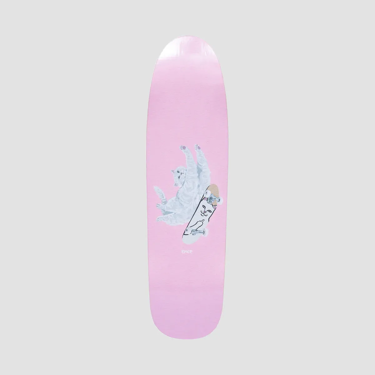 RIPNDIP Kick Back Skateboard Deck Pink - 8.5