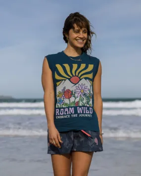 Roam Wild Recycled Cotton Tank Top