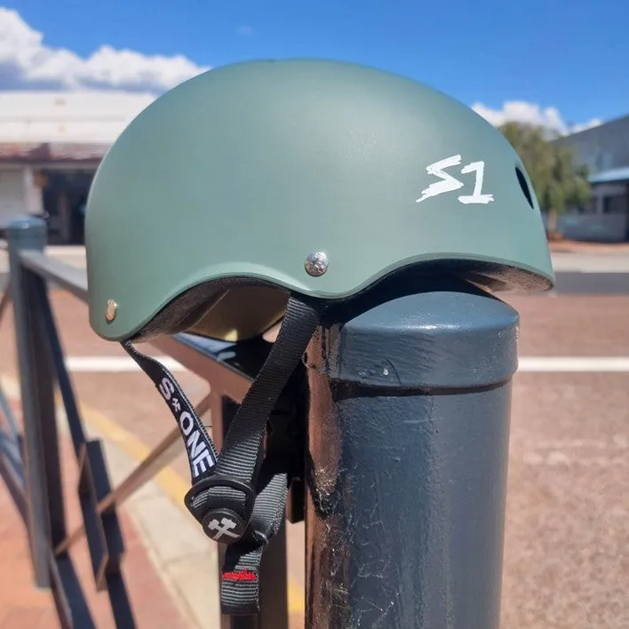 S1 Lifer Helmet Tree Green Matte - Certified