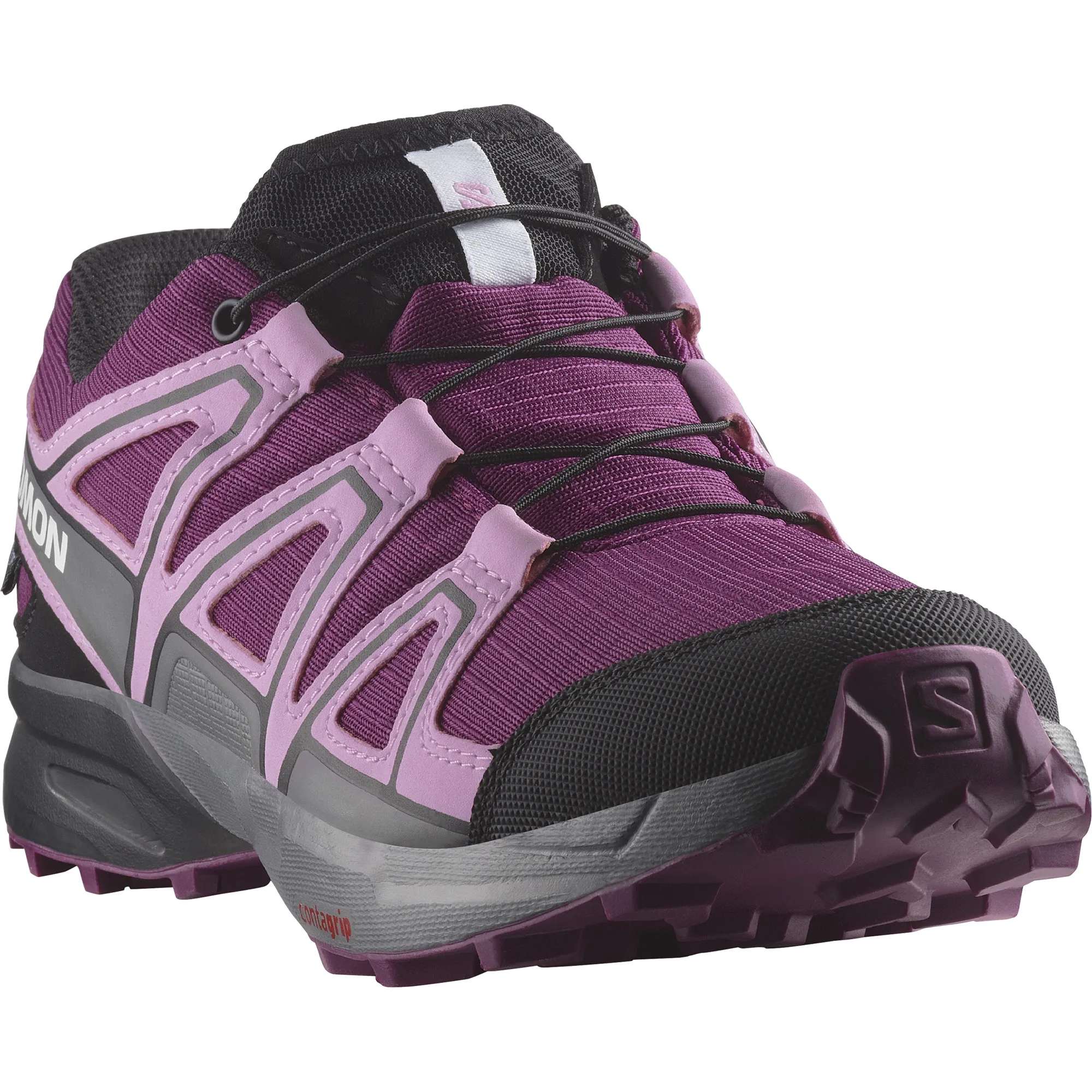 Salomon Juniors' Speedcross ClimaSalomon Waterproof Plum Caspia/Orchid Bouquet/Black | Buy Salomon Juniors' Speedcross