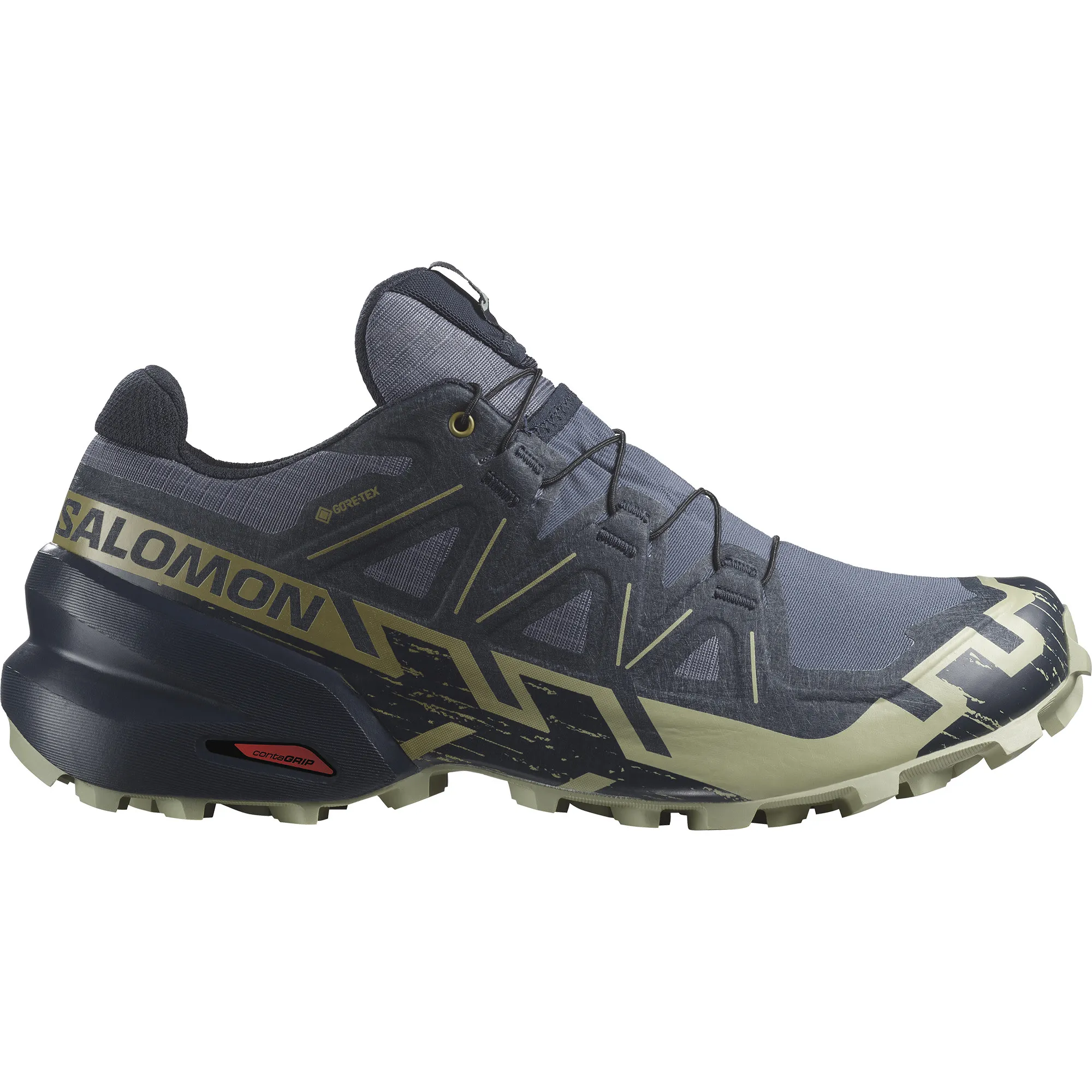 Salomon Men's Speedcross 6 GORE-TEX Grisaille / Carbon / Tea | Buy Salomon Men's Speedcross 6 GORE-TEX Grisaille / Car