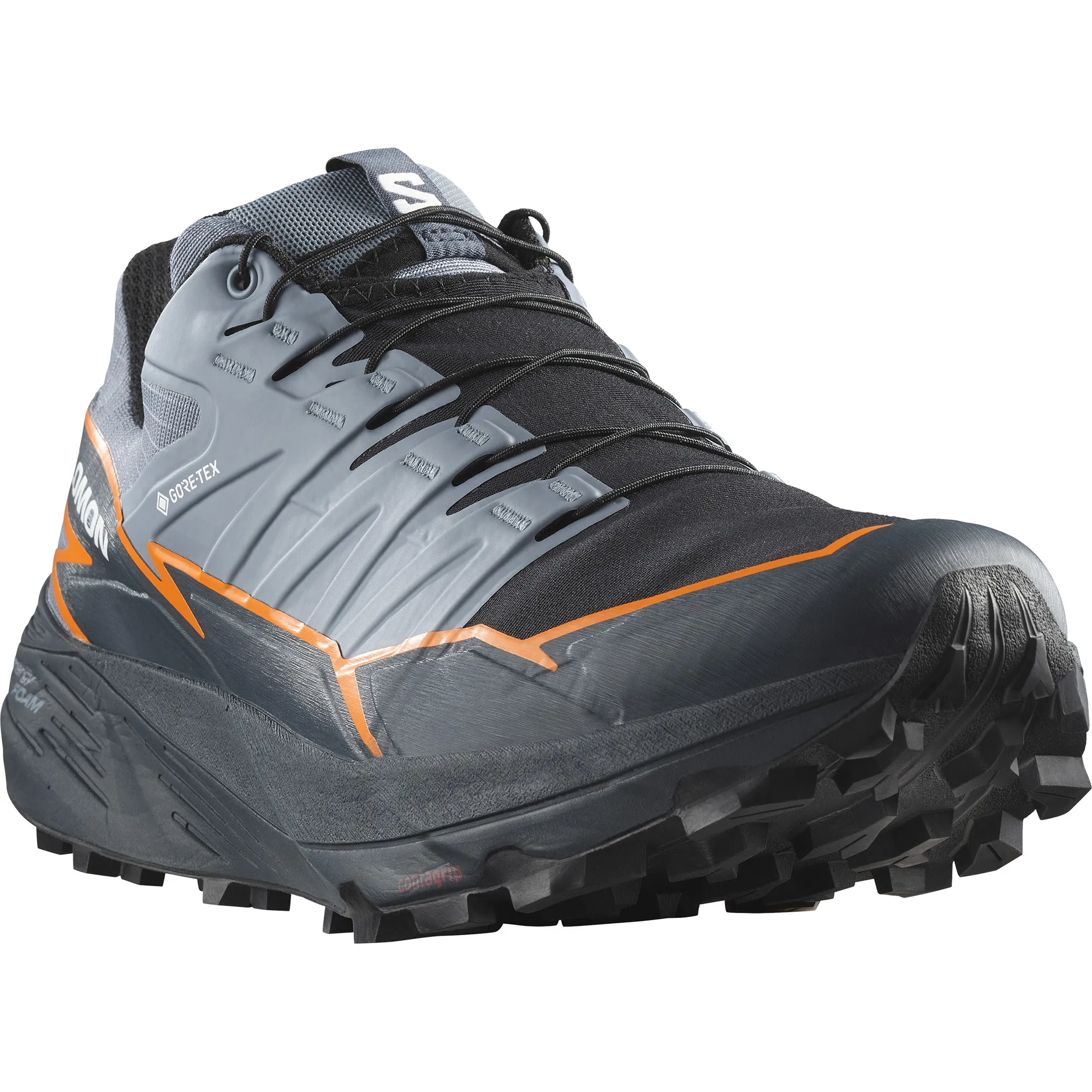 Salomon Men's Thundercross GORE-TEX Flint Stone/Carbon/Orange Pepper | Buy Salomon Men's Thundercross GORE-TEX Flint S