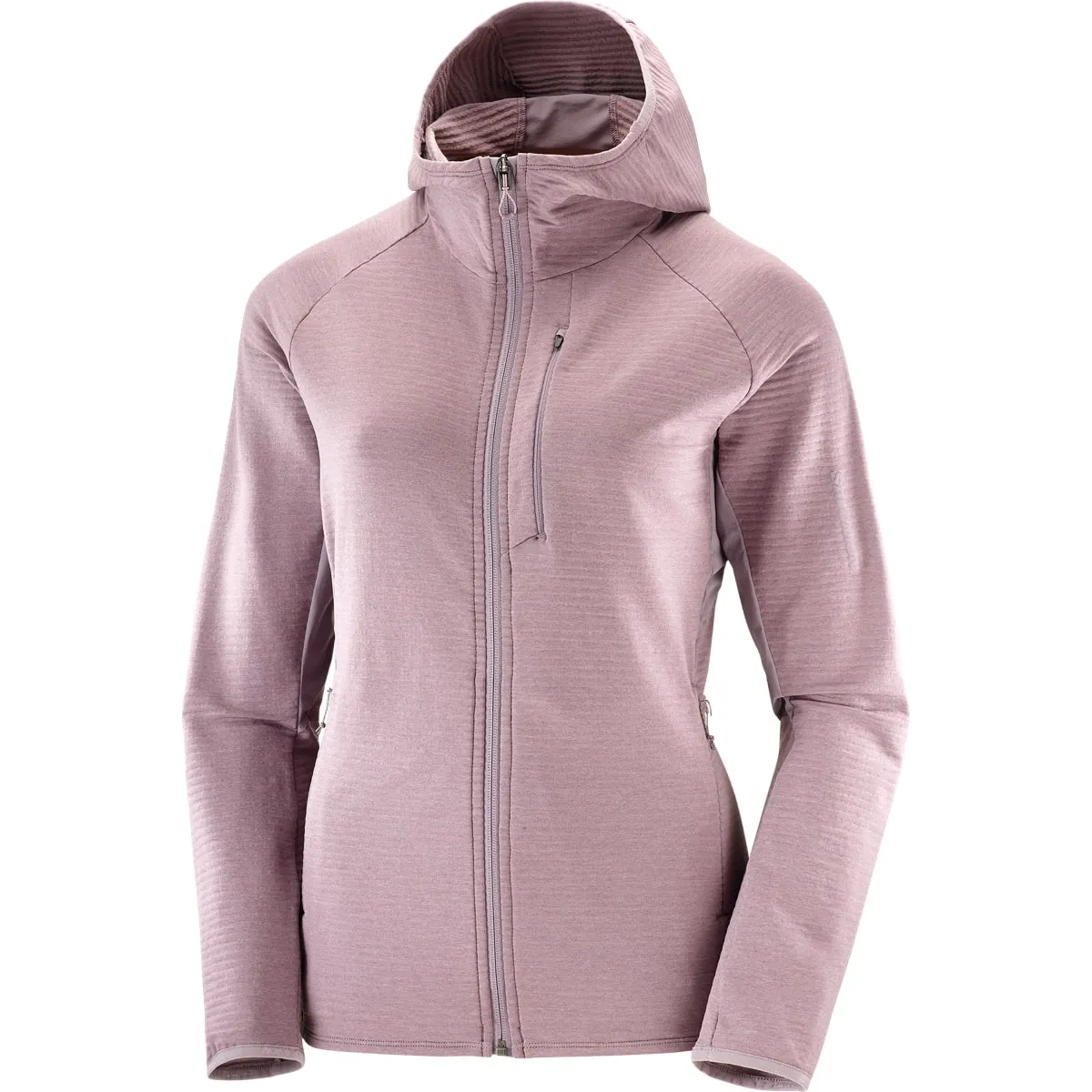 Salomon Women's Essential Lightwarm Hoodie Moonscape | Buy Salomon Women's Essential Lightwarm Hoodie Moonscape here |