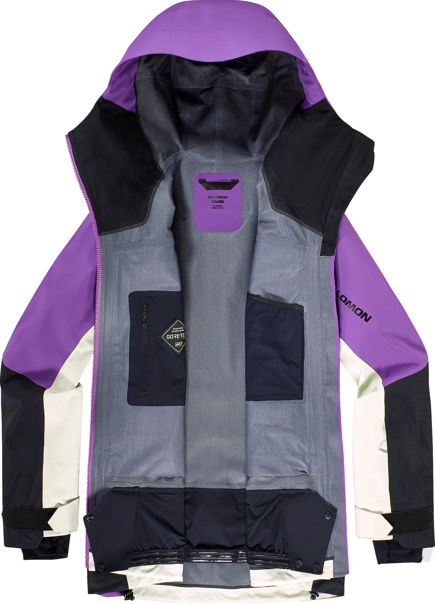 Salomon Women's Moon Patrol GORE-TEX Jacket Royal Purple/Almond Milk | Buy Salomon Women's Moon Patrol GORE-TEX Jacket