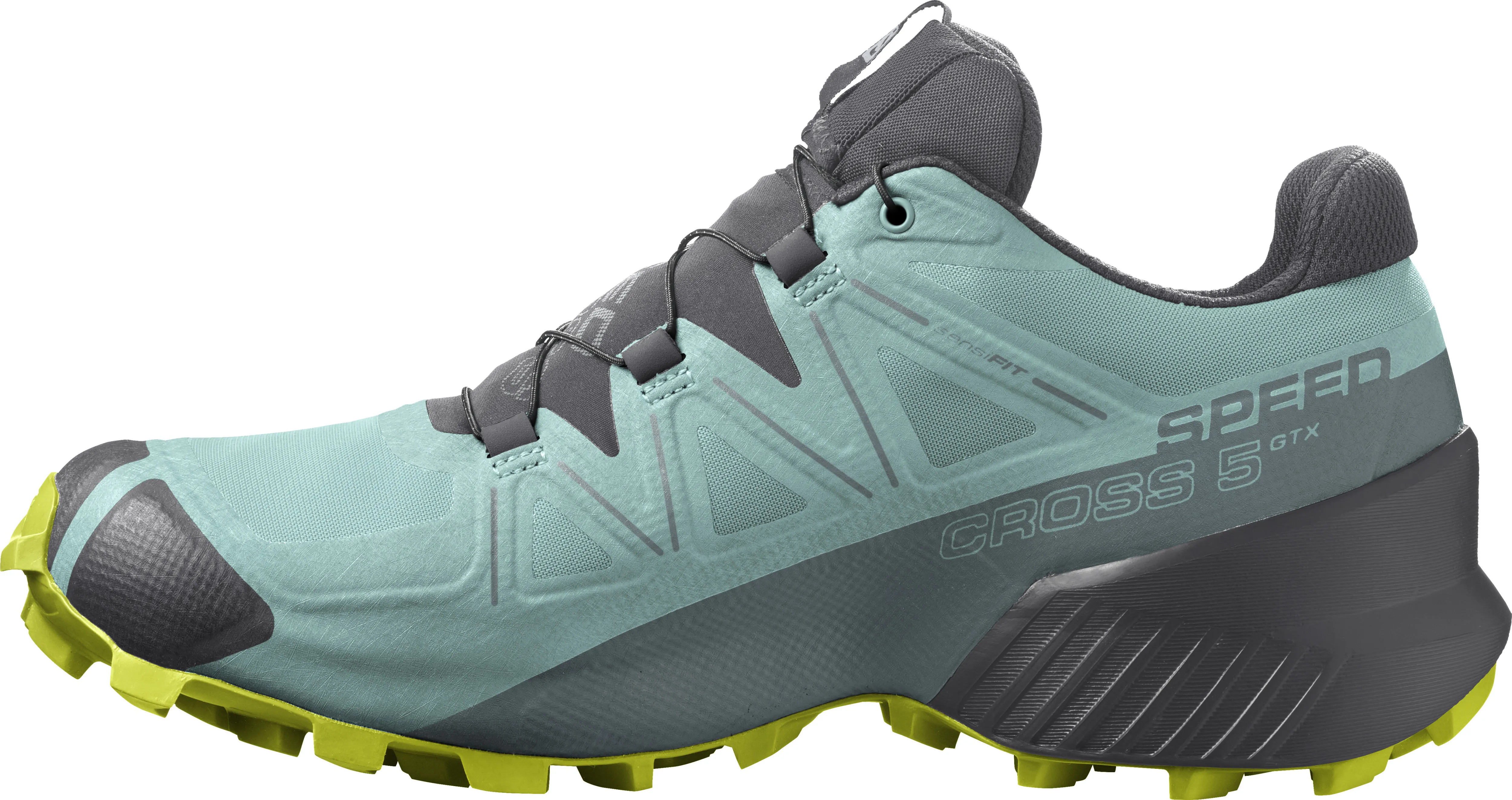 Salomon Women's Speedcross 5 Gore-Tex Pastel Turquoise/Ebony/Evening Prim | Buy Salomon Women's Speedcross 5 Gore-Tex 