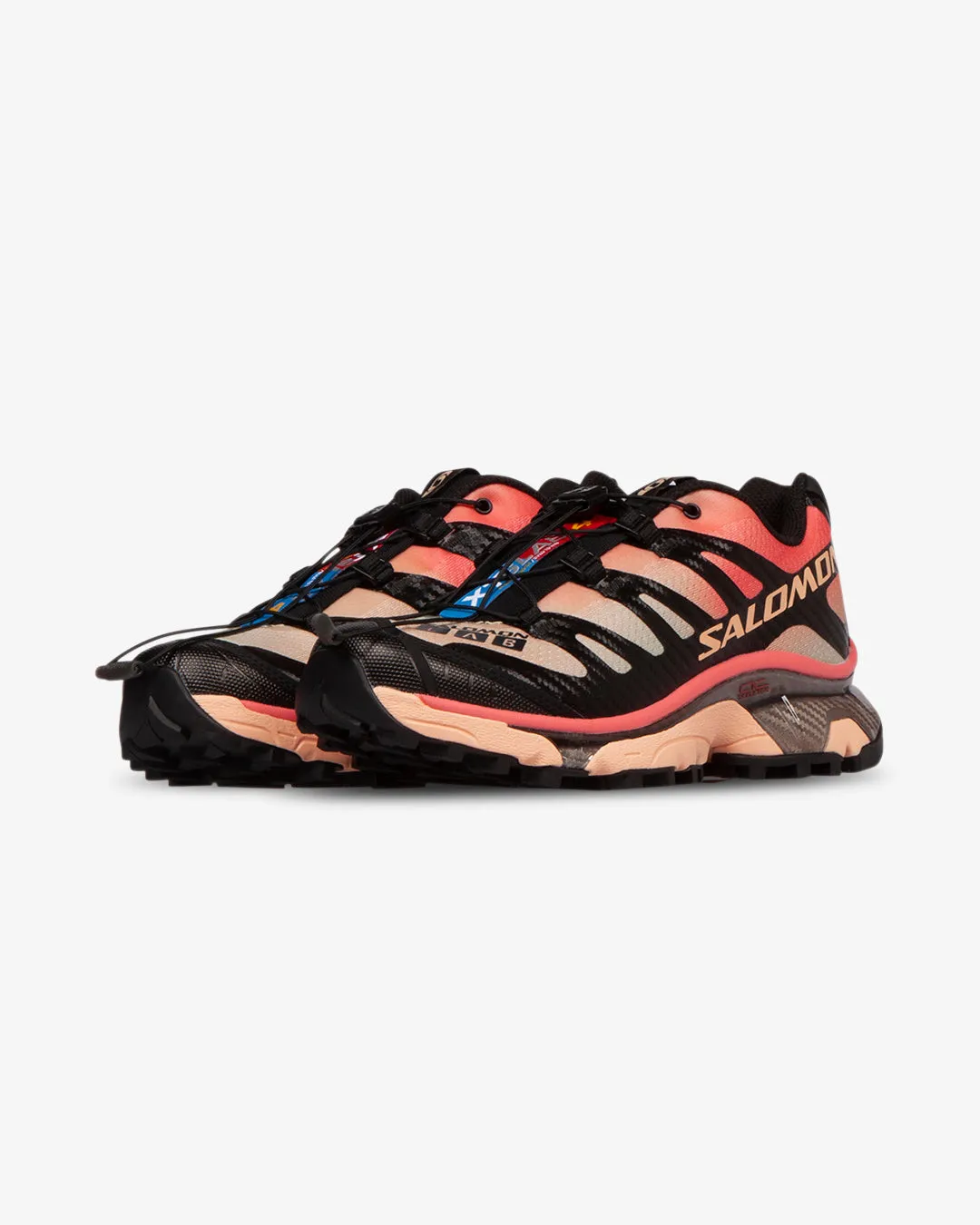 Salomon XT-4 Aurora Borealis Black/Prairie Sunset/Sugar Coral