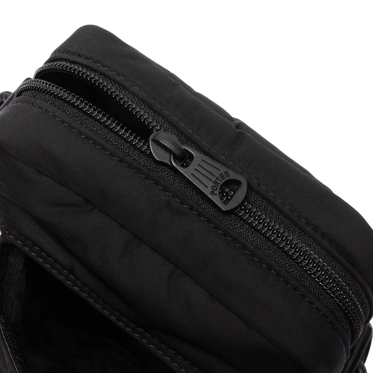 SENSES VERTICAL SHOULDER BAG BLACK | Bodega