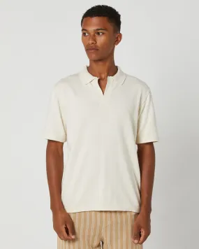 Silent Theory Knit Polo - Natural | SurfStitch