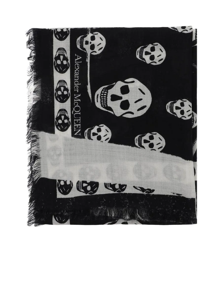 Slashed Skull Scarf