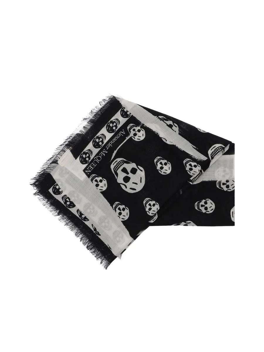 Slashed Skull Scarf