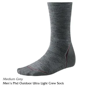 Smartwool PhD Outdoor Ultra Light Crew Socks - Men's