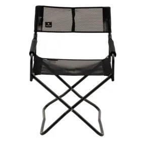 Snow Peak Mesh Folding Chair Black