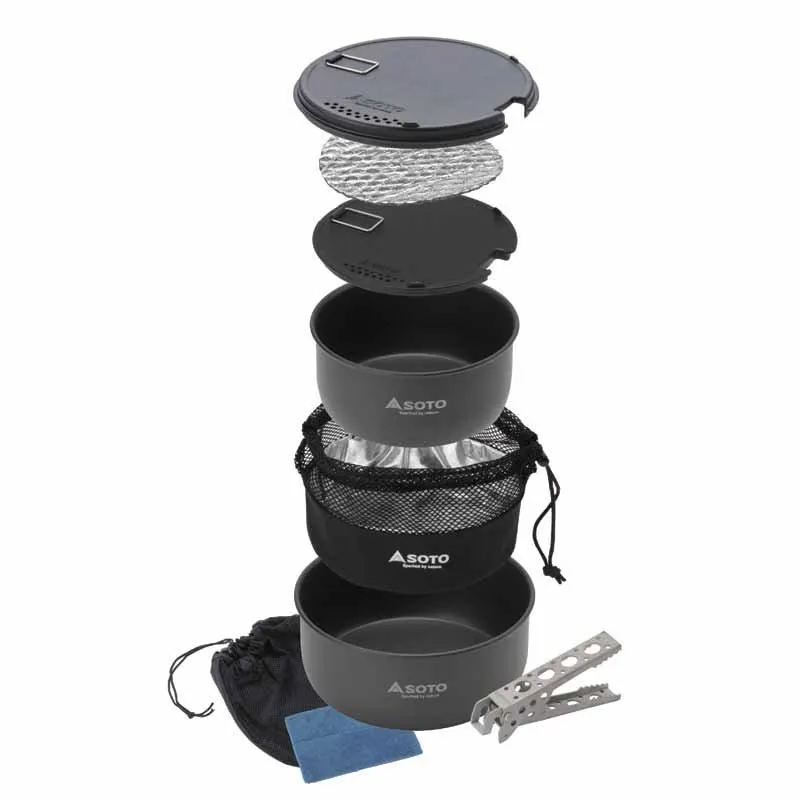 Soto Navigator Cook Set | Camping Equipment | George Fisher UK