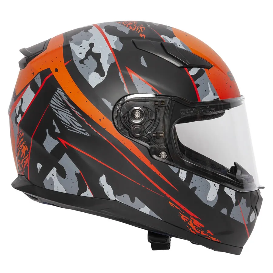 Spada Raiden Camo Helmet - Orange