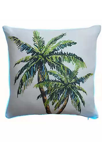 Streetwize Pair of Light Up Palm Print Outdoor Scatter Cushions | Kaleidoscope