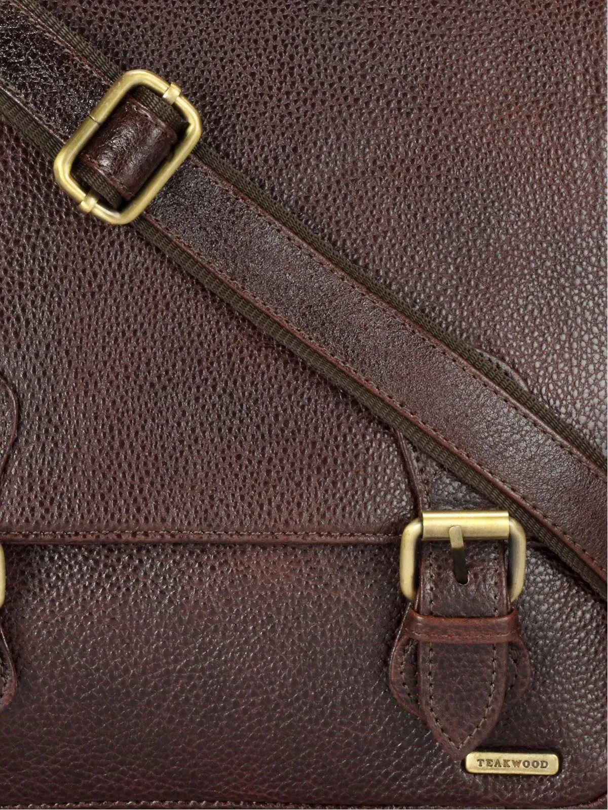 Teakwood Genuine Leather Unisex Bag