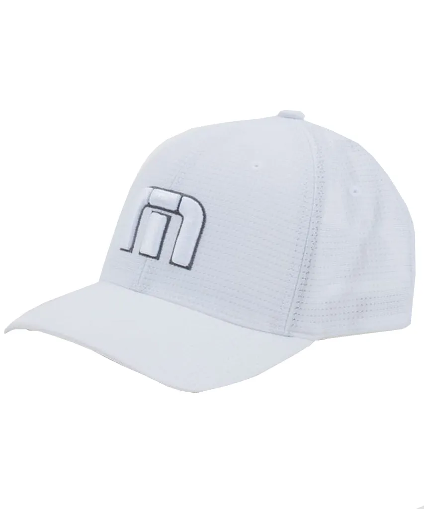 TRAVISMATHEW ADULT B-BAHAMAS GOLF HAT - WHITE