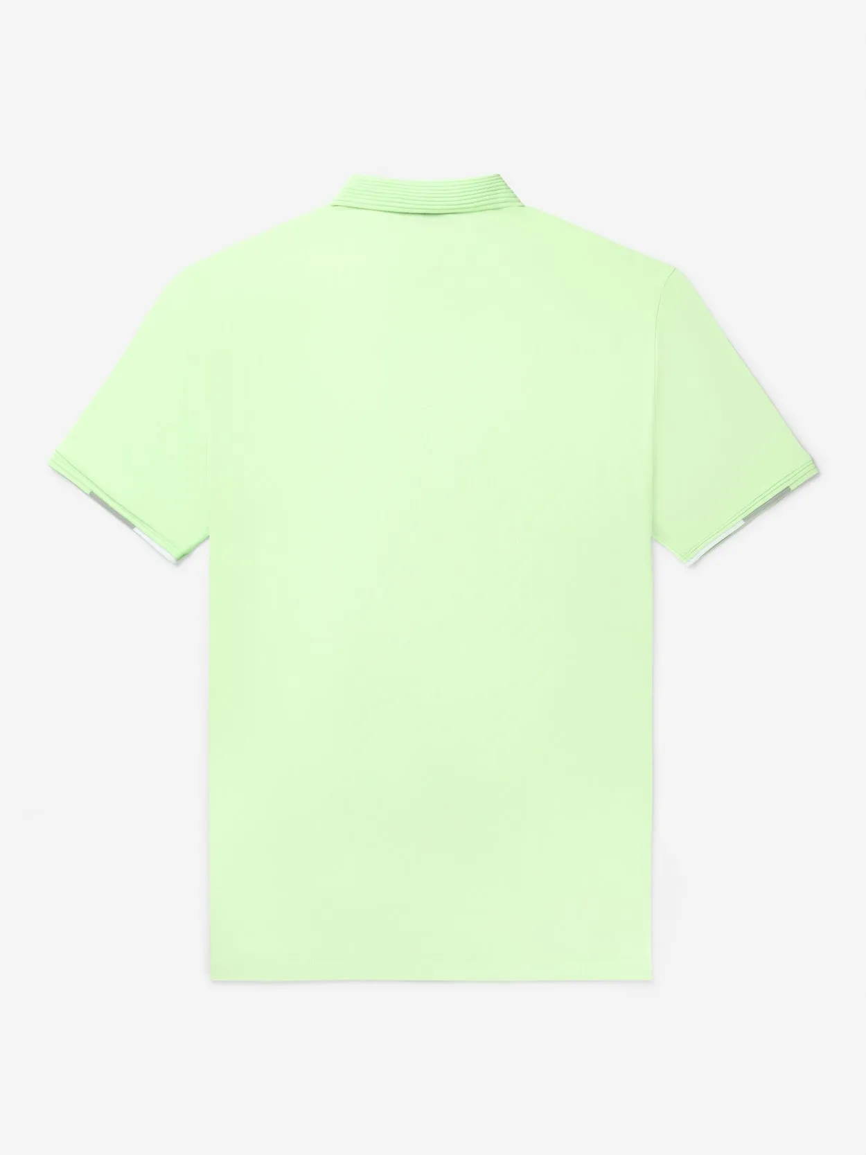 Triple Coloured Polo | Pastel Green