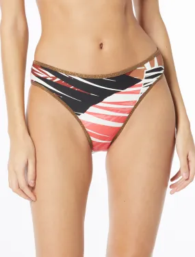  Vince Camuto Reversible Bikini Bottom - Riviera Palm     