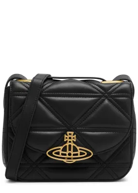 VIVIENNE WESTWOOD Linda quilted leather cross-body bag  -                         -                     -                