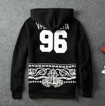 V for Vendetta Swag Hoodie Jumper Number 96 for Men or Women