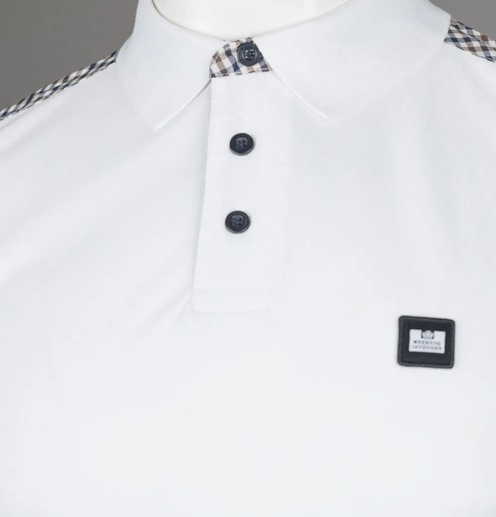 Weekend Offender Jacobs Polo Shirt White