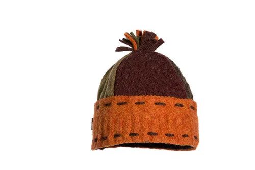 Wool Ski Cap in Fall