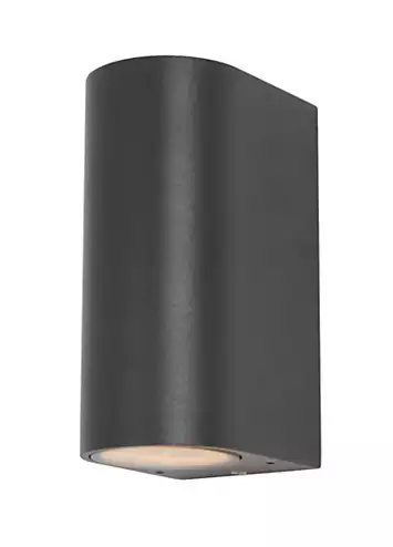 Zink Antar 2 Light Up & Down GU10 Outdoor Wall Light | Kaleidoscope