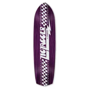 Zip Zagger by Krooked Cruiser Skateboard Deck 8.625